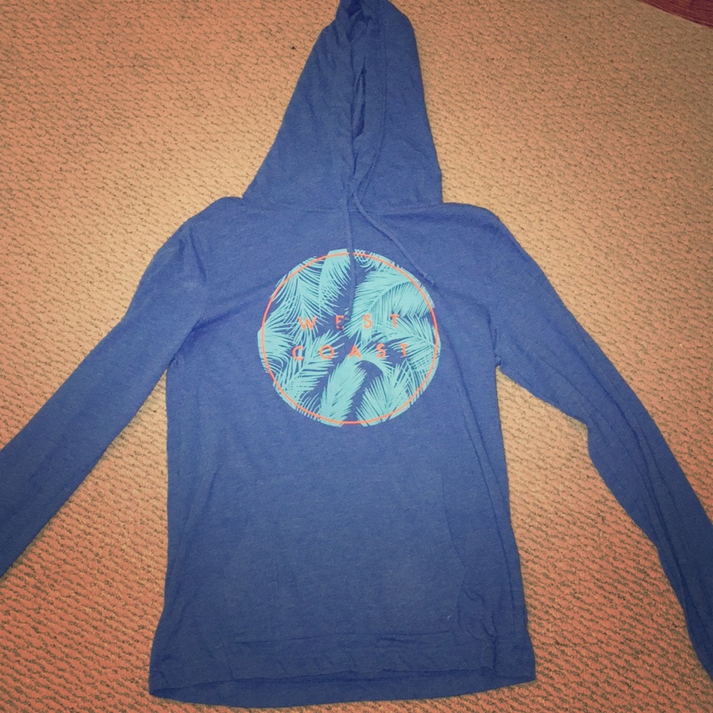 Men’s blue hoodie (small)